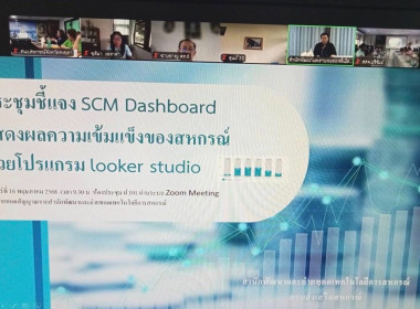 เข้าร่วมประชุมชี้แจงการใช้งาน Dashboard SCM ... พารามิเตอร์รูปภาพ 12
