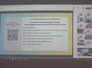 เข้าร่วมประชุมเริ่มต้นโครงการศึกษาประเมินผลสัมฤทธิ์และปรับปรุงพระราชบัญญัติคณะกรรมการนโยบายที่ดินแห่งชาติ พ.ศ.2562 (Kick off Meeting) ... พารามิเตอร์รูปภาพ 3