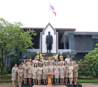 จัดกิจกรรมเคารพธงชาติและร้องเพลงชาติไทย ... พารามิเตอร์รูปภาพ 1