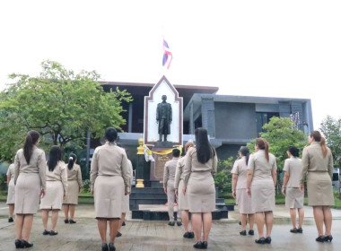 จัดกิจกรรมเคารพธงชาติและร้องเพลงชาติไทย ... พารามิเตอร์รูปภาพ 6