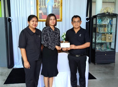 มอบเช็คเงินชดเชยดอกเบี้ยเงินกู้ให้สมาชิกสหกรณ์/กลุ่มเกษตรกรที่ประสบอุทกภัยภาคใต้ ปี 2567 จังหวัดสงขลา ... พารามิเตอร์รูปภาพ 2