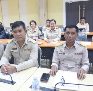 ร่วมประชุมการลงพื้นที่กำกับและติดตามการปฏิบัติราชการและมอบนโยบายแก่หัวหน้าส่วนราชการจังหวัด ในพื้นที่จังหวัดสงขลา ... พารามิเตอร์รูปภาพ 1