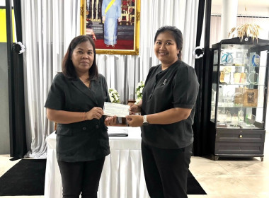 มอบเช็คเงินชดเชยดอกเบี้ยเงินกู้ให้สมาชิกสหกรณ์/กลุ่มเกษตรกรที่ประสบอุทกภัยภาคใต้ ปี 2567 จังหวัดสงขลา ... พารามิเตอร์รูปภาพ 3