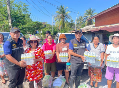 ลงพื้นที่ตรวจเยี่ยมและมอบถุงยังชีพ ... พารามิเตอร์รูปภาพ 4