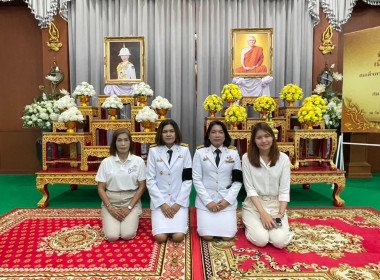 เข้าร่วมพิธีเจริญพระพุทธมนต์และทำบุญตักบาตรพระสงฆ์ 100 รูป ... พารามิเตอร์รูปภาพ 4