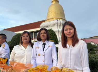 เข้าร่วมพิธีเจริญพระพุทธมนต์และทำบุญตักบาตรพระสงฆ์ 100 รูป ... พารามิเตอร์รูปภาพ 8