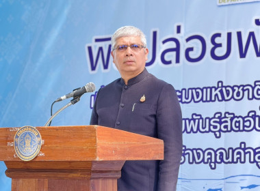 กิจกรรมวันประมงแห่งชาติ ปล่อยลูกกุ้งกุลาดำ 200,000 ตัว ... พารามิเตอร์รูปภาพ 1