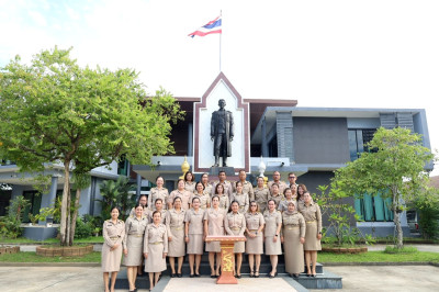 จัดกิจกรรมเคารพธงชาติและร้องเพลงชาติไทย ... พารามิเตอร์รูปภาพ 1