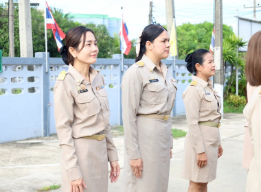 จัดกิจกรรมเคารพธงชาติและร้องเพลงชาติไทย ... พารามิเตอร์รูปภาพ 7