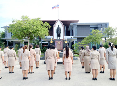 จัดกิจกรรมเคารพธงชาติและร้องเพลงชาติไทย ... พารามิเตอร์รูปภาพ 10
