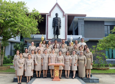 จัดกิจกรรมเคารพธงชาติและร้องเพลงชาติไทย ... พารามิเตอร์รูปภาพ 12