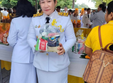 ร่วมพิธีเจริญพระพุทธมนต์และพิธีทำบุญตักบาตรถวายเป็นพระราชกุศลพระบาทสมเด็จพระเจ้าอยู่หัว เนื่องในโอกาสพระราชพิธีมหามงคลเฉลิมพระชนมพรรษา 6 รอบ 28 กรกฎาคม 2567 ... พารามิเตอร์รูปภาพ 3